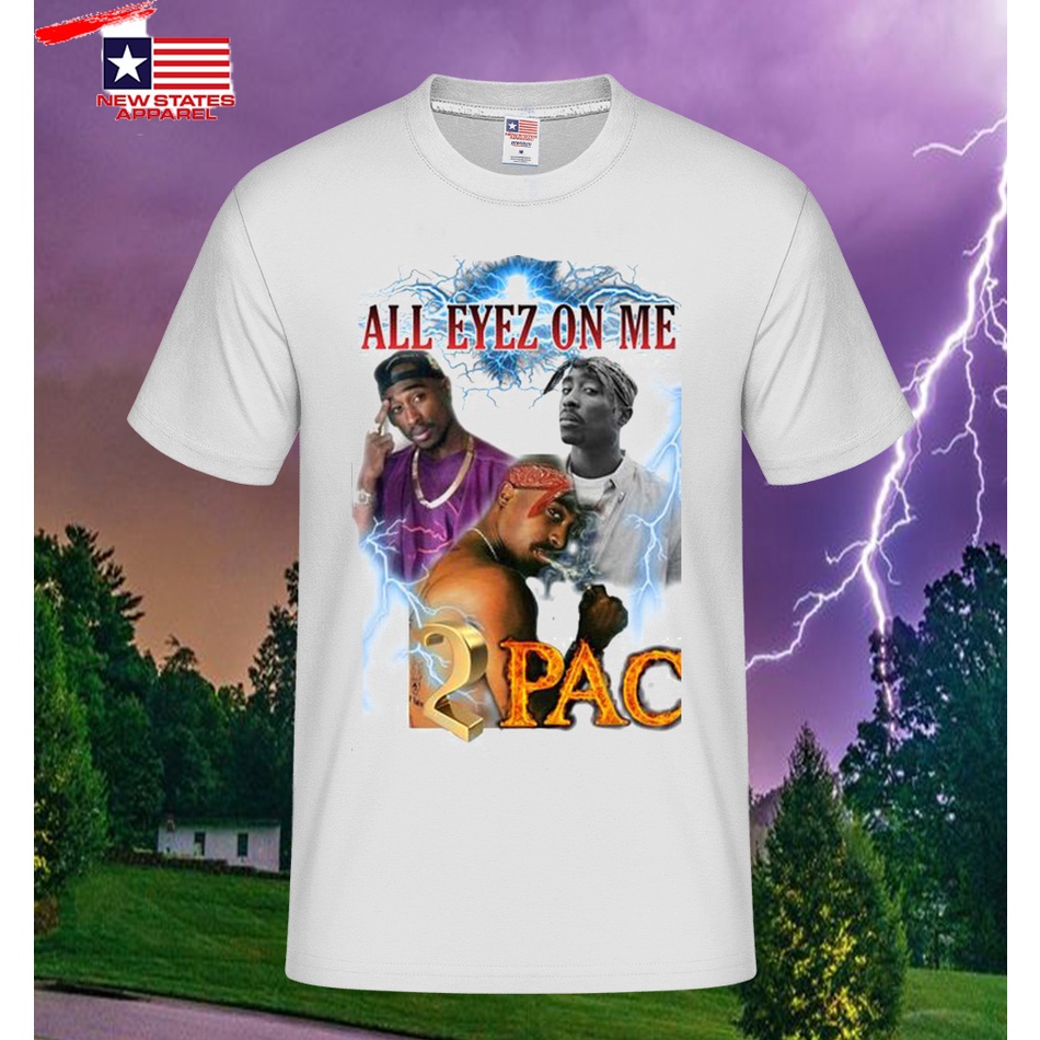 2pac vintage rp tee t-shirt