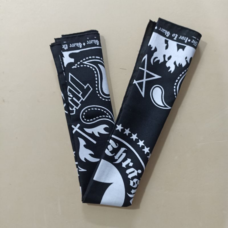New Art Slayer bandana THRASHER BLACK premium super murah-1