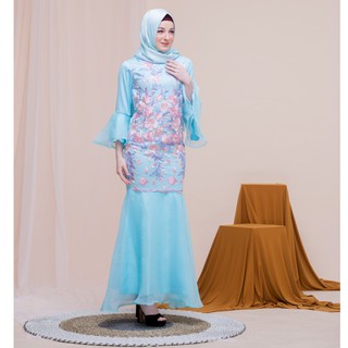  DRESS  MELISSA MERMAID TILE ORGANZA CORNELLY DRESS  PESTA  