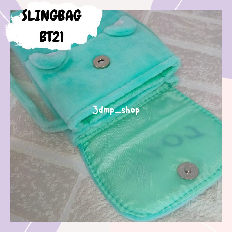 Slingbag bt21 bts cooky shooky tata koya mang