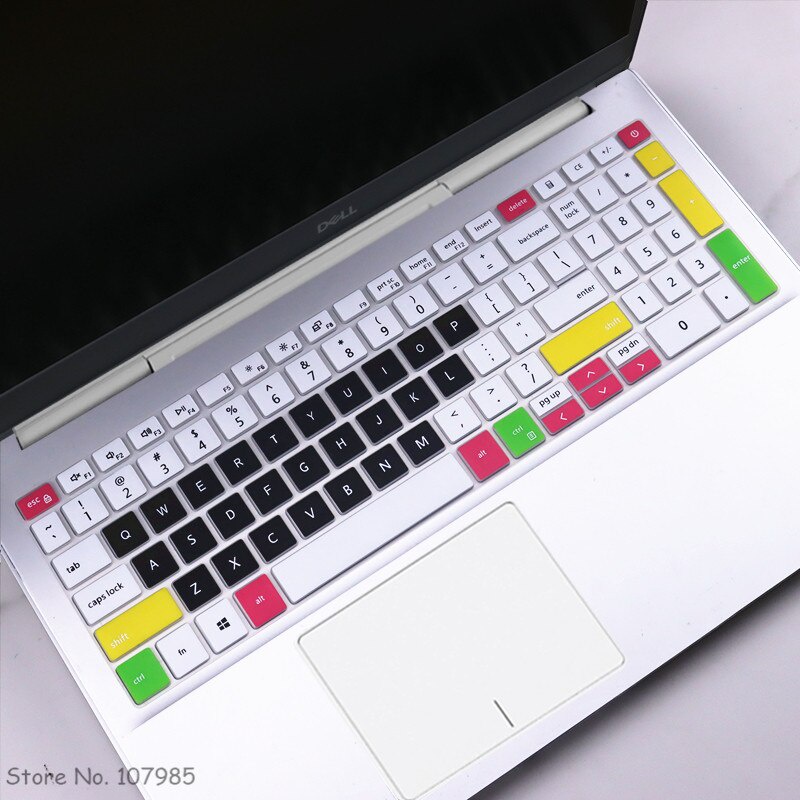 Skin Cover Keyboard Laptop Untuk Dell Inspiron 15 2021 3000 3501 3593 3505 15.6 &quot;Dell Vostro 15 5501 5502 7590 7591 5590