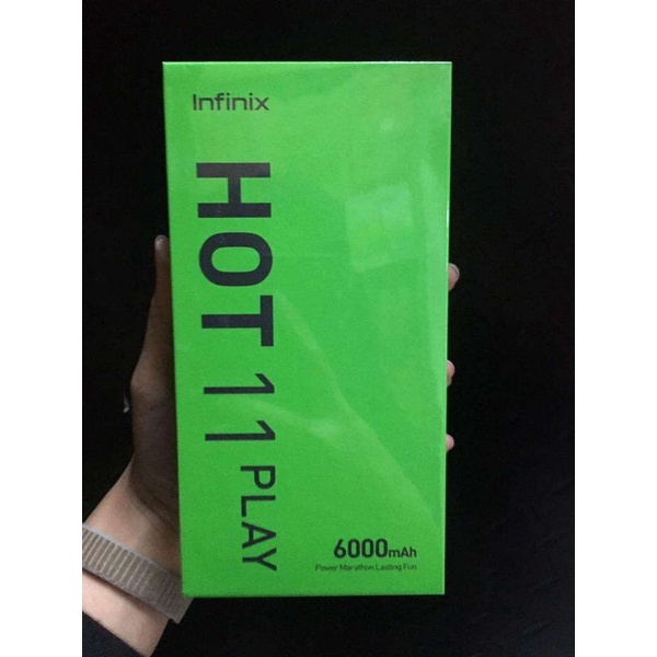 INFINIX HOT 11 PLAY RAM 4/64 BARU GARANSI RESMI