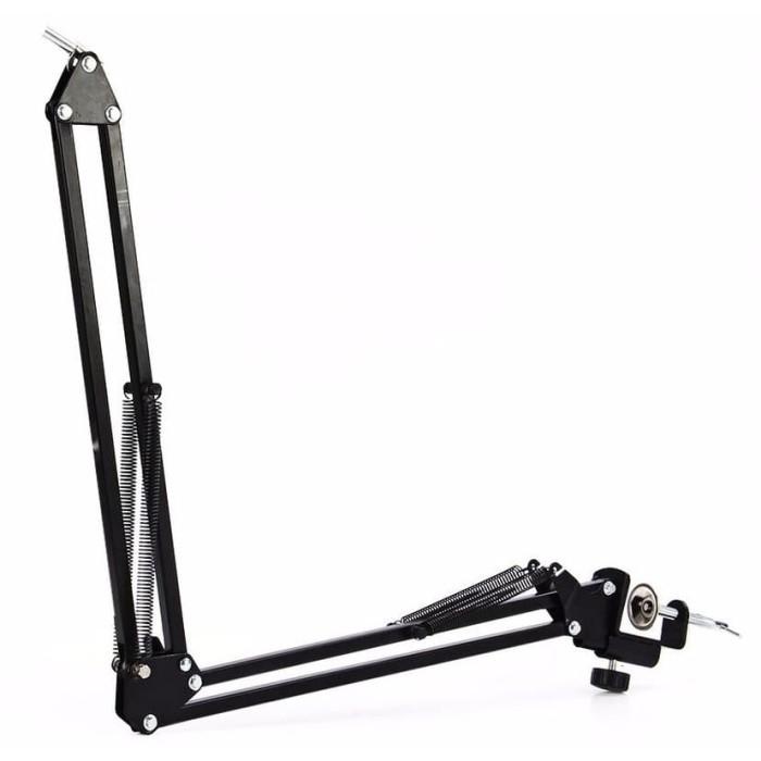 Acc Mic | Taffstudio Arm Stand Suspensi Lazypod Mikrofon Mic - Nb-35 - Black