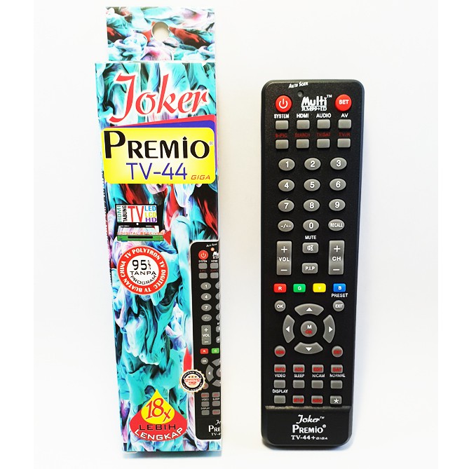 Remote Tv Universal JOKER PREMIO TV-44
