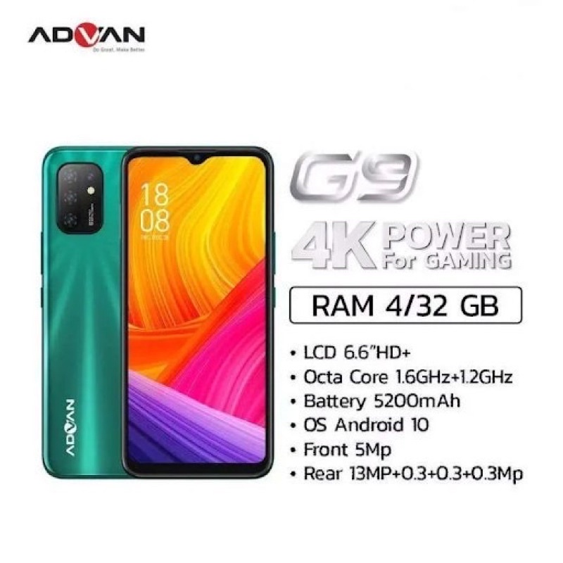 Advan G9 4k 4Gb 32Gb