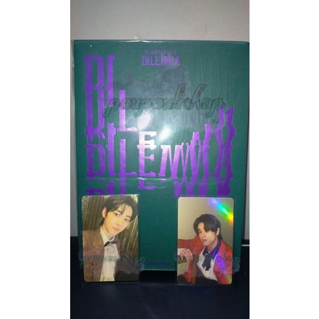 PHOTOCARD ENHYPEN JAKE AND SEUNGHOON DIMENSION : DILLEMA - SCYLLA [OFFICIAL]