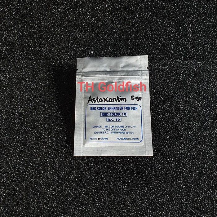 

Astaxantin Original Jepang 5 gr, Pewarna Merah Alami Ikan