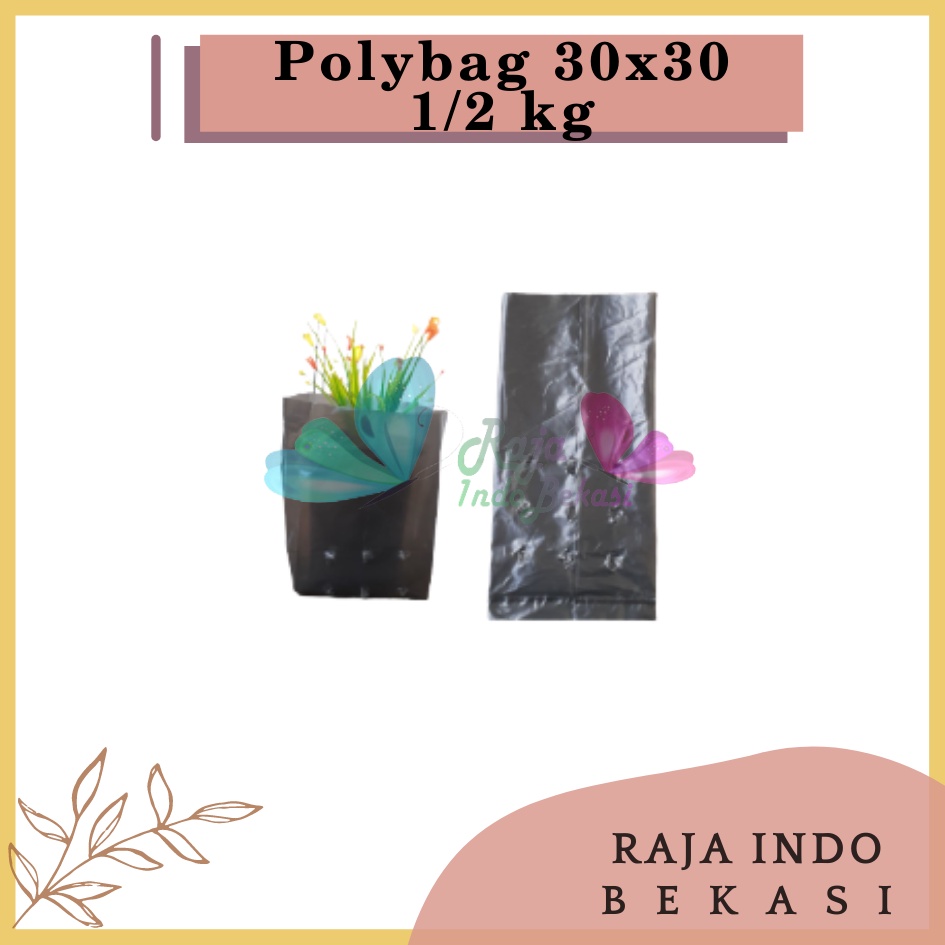 Polybag 35 Cm Polybag Tanaman Polibag Tebal Kecil Sedang 10x12 15x15 20x20 25x25 30x30 60x60 Pot Plastik Polibek Bunga