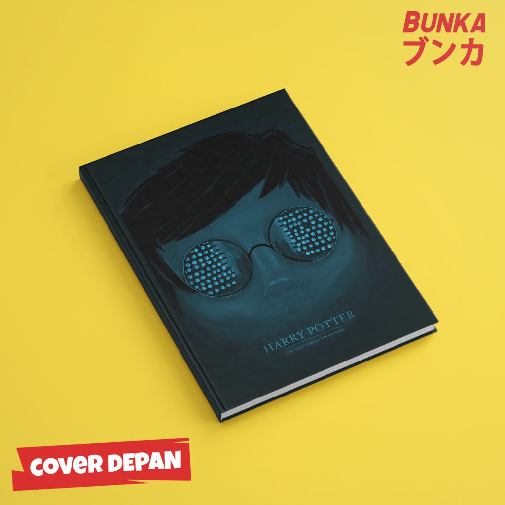 

Notebook Harry Potter Order of Phoenix Face Hardcover A5 Buku Tulis Catatan Note Agenda Planner
