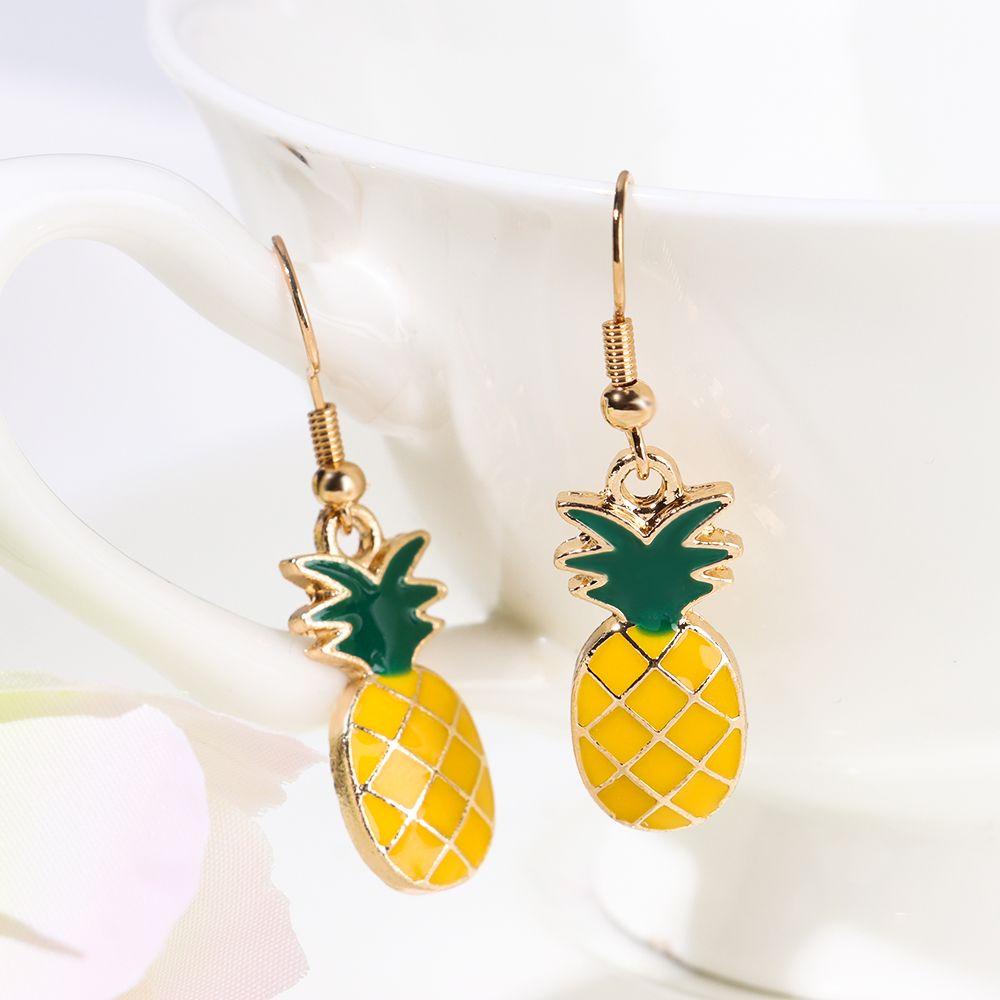 Anting Daisy Nanas Fashion Bunga Akrilik Jewerly Hadiah