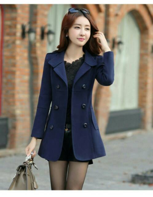 Navycoat mantel winter