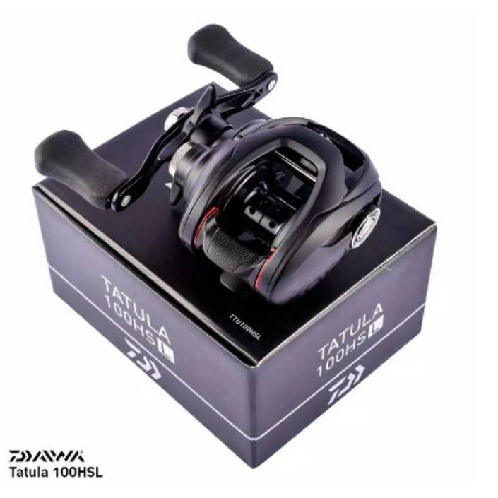 Reel Baitcasting DAIWA TATULA 100HSL / 150HSL | Handle Kiri | Garansi
