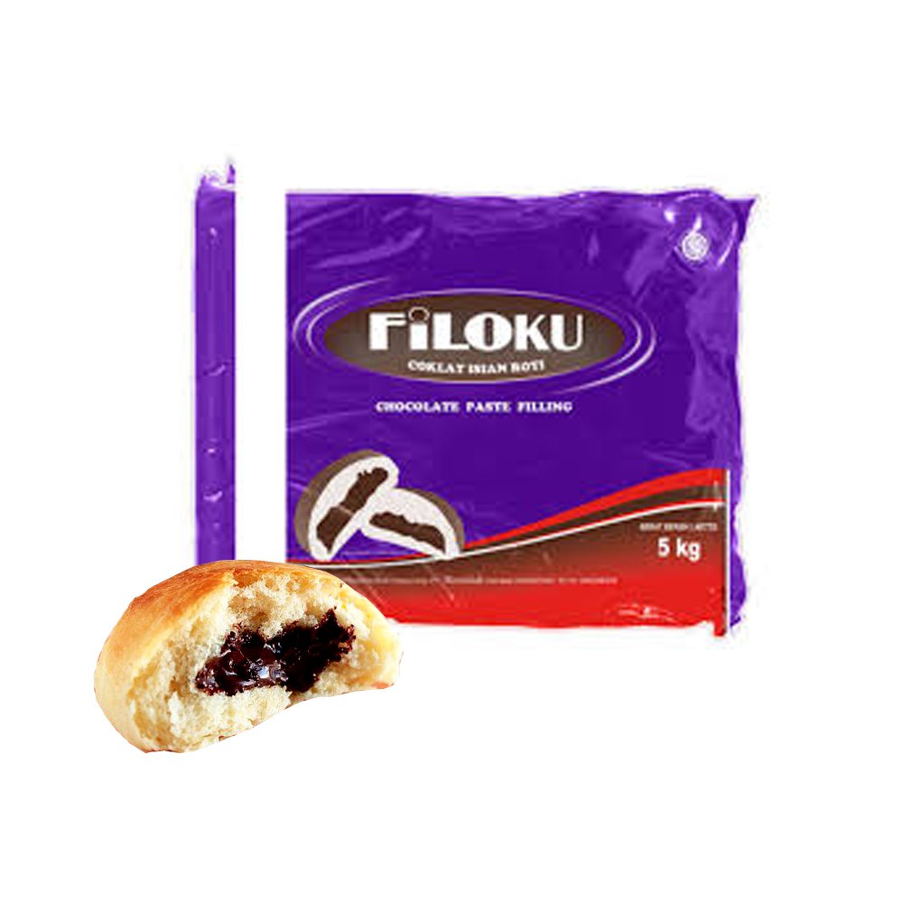 COKLAT FILLING FILOKU 5 KG | FILOKU COKLAT FILLING 5 KG / SELAI COKLAT FILOKU 5 KG