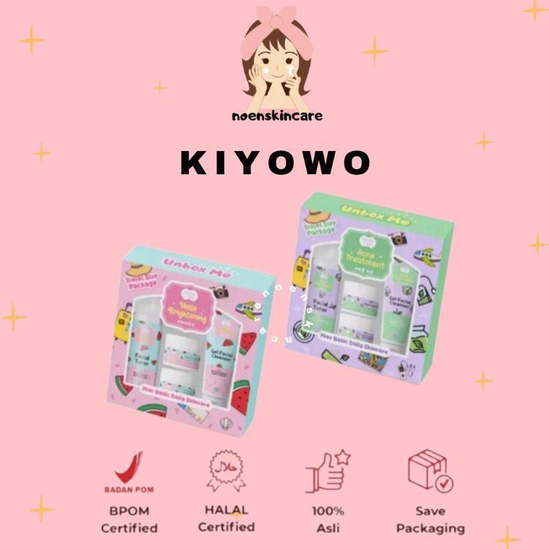 [READY] PAKET SKINCARE YEPPU YEPPU BY KIYOWO TRAVEL SIZE BPOM | SKINCARE BY KIYOWO