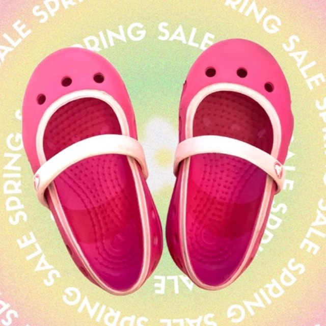 preloved crocs keeyle baby pink ‼️