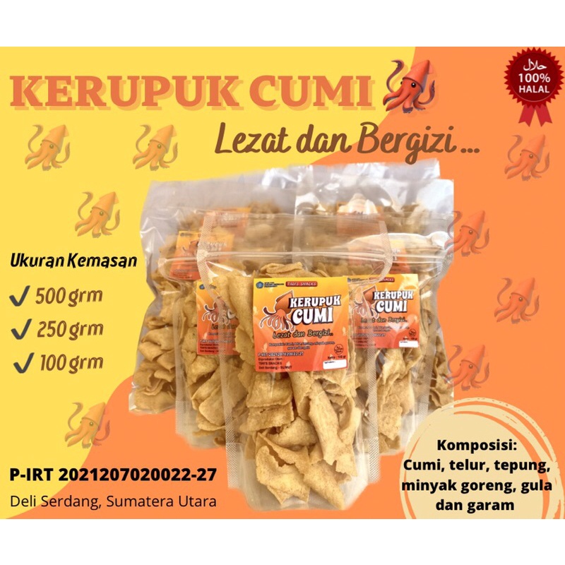 

KERUPUK CUMI 100grm