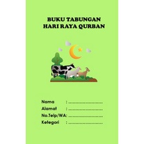 

BUKU TABUNGAN QURBAN/TABUNGAN HARI RAYA QURBAN