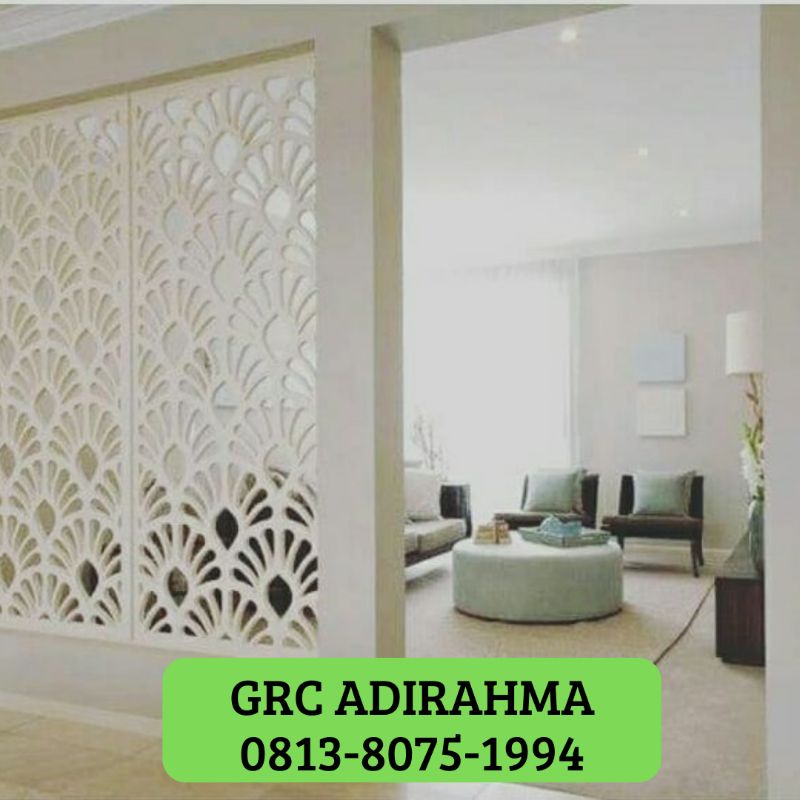 GRC KRAWANGAN MOTIF KIPAS/ORNAMEN GRC JAKARTA