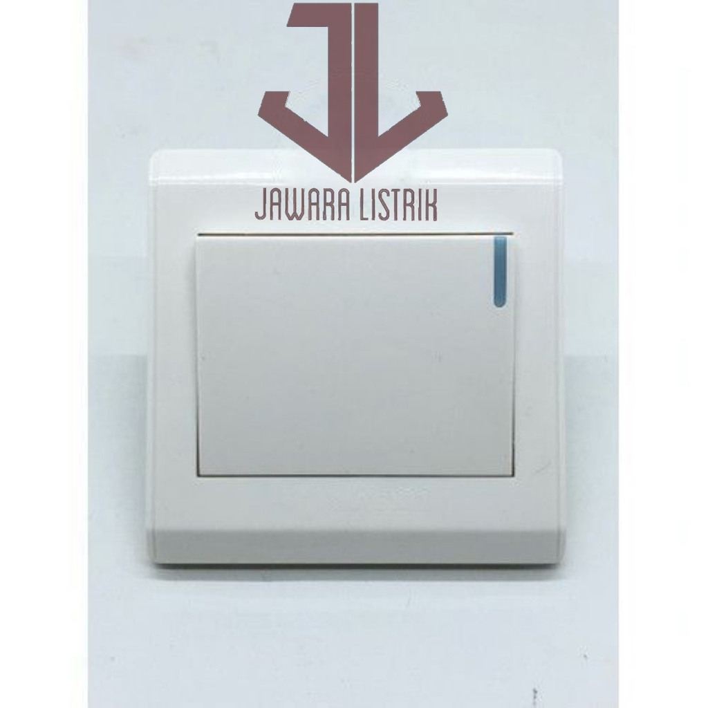 SAKLAR LAMPU ENGKEL HOTEL SINGLE INBOW MASKO TUNE SERIES PREMIUM