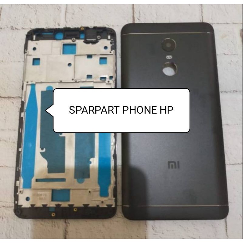Original Casing Housing Back Casing Fullset Backdoor Tutup Belakang + Frame Tatakan Lcd Xiaomi Redmi