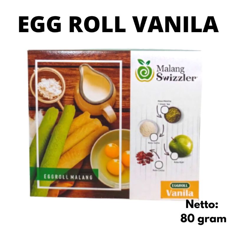 

Egg Roll Vanila Barin Food Indonesia 80 Gram