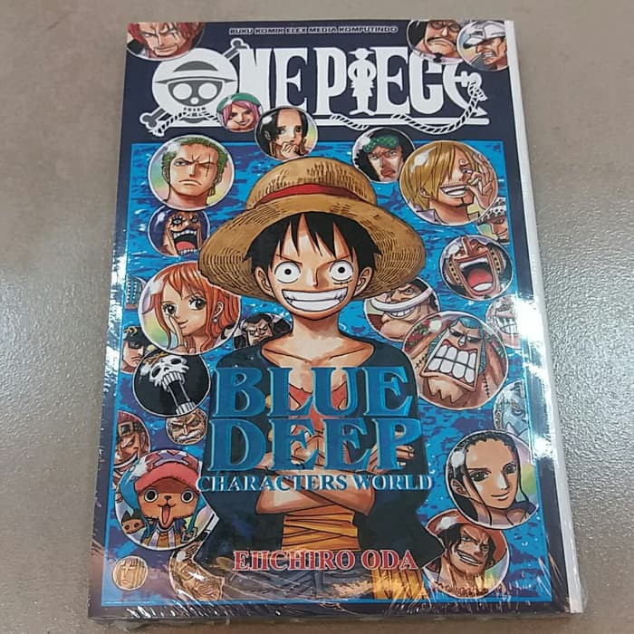 Komik One Piece Blue Deep Characters World Eiichiro Oda Jt 453 Shopee Indonesia