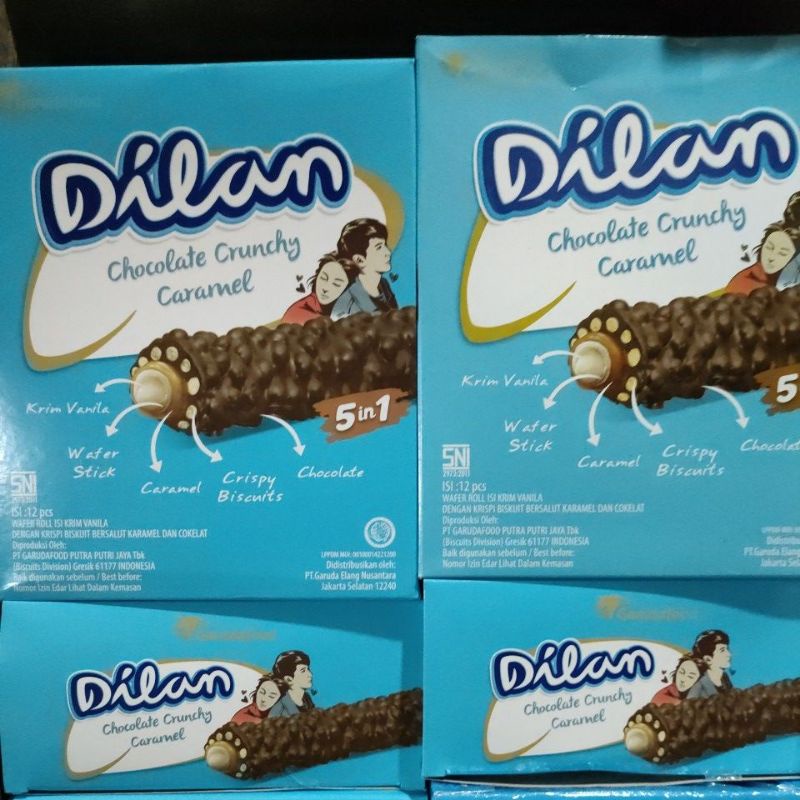 dilan chocolate crunchy caramel