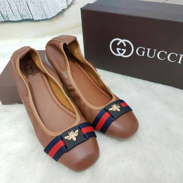 Flat Shoes Wanita GUCCI 309-1311#.