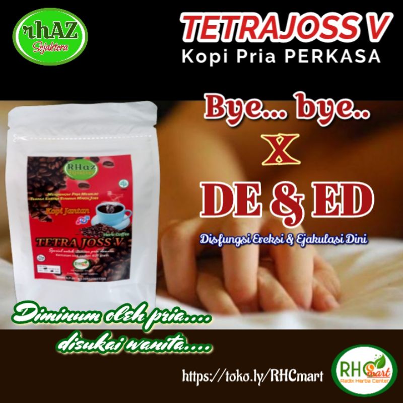 Tetra Joss V /Kopi Jantan/ Kopi Tempur/ Kopi Herbal/ Kopi Pria Perkasa