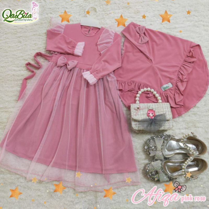 Gamis anak Afiqa by Qabila