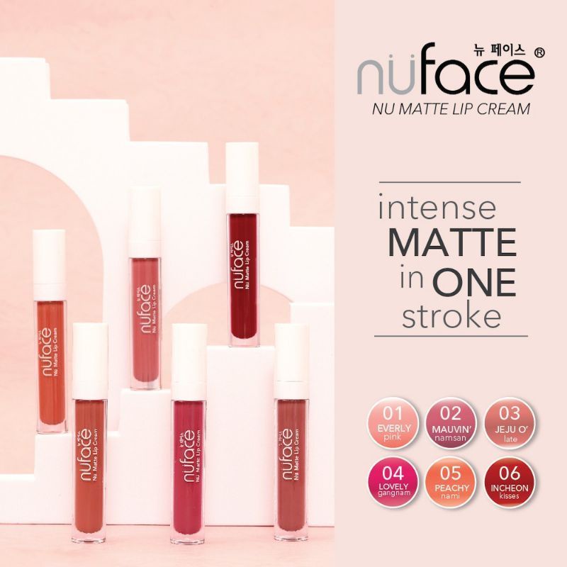 Nuface Nu Matte Lipcream / nuface  nu matte / lipcream