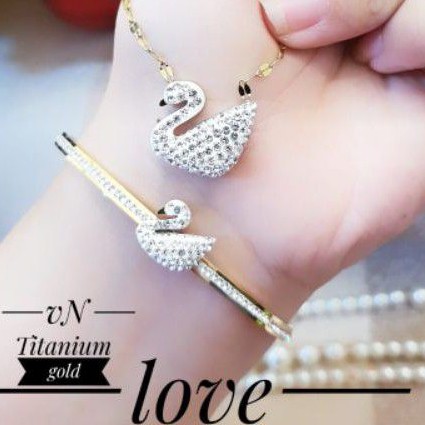 Titanium gelang dan kalung 2315m