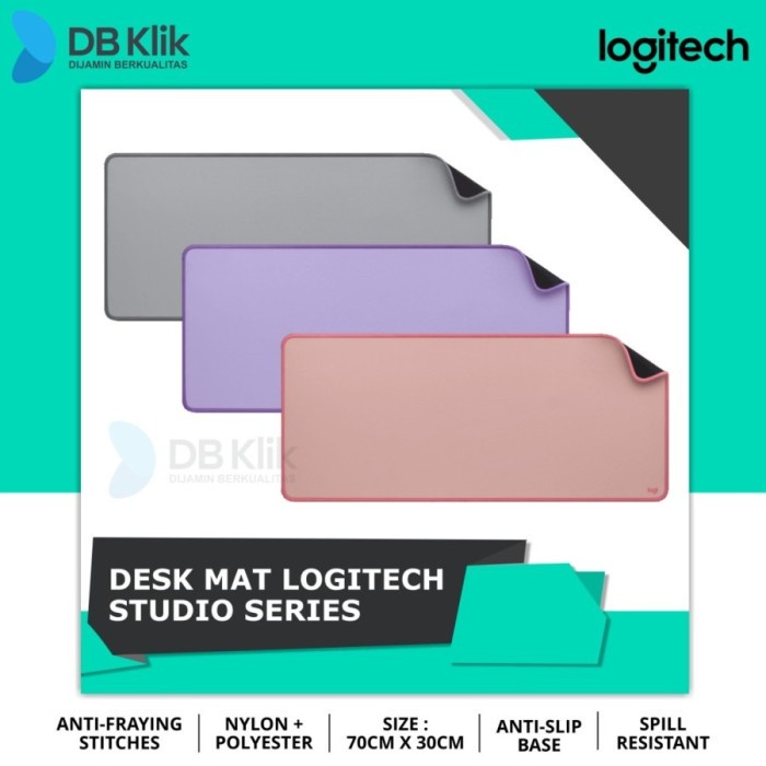 Desk Mat Logitech Studio Series | Mousepad Logitech Studio Series