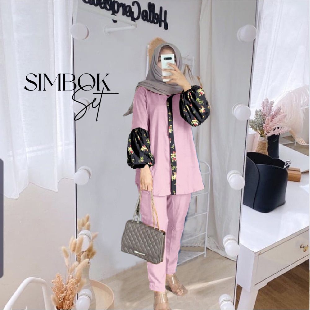 PAKAIAN SETELAN TERBARU SET SIMBOK DMR