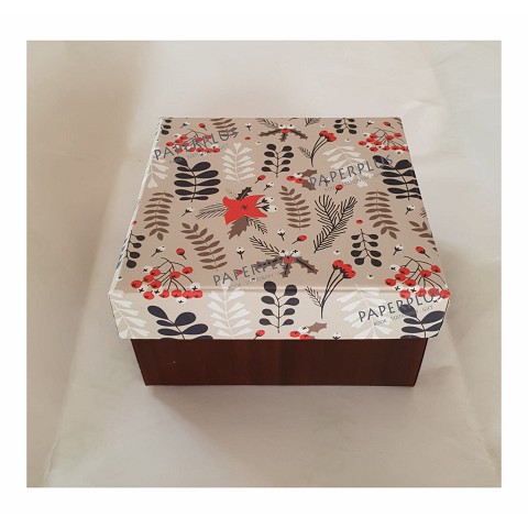

KOTAK KADO / KOTAK HADIAH / GIFT BOX REMAJA LARGE KK ANEKA DAUN DAN BUNGA