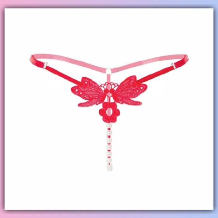 KUALITAS TINGGI  CELANA DALAM GSTRING WANITA TALI SATU MUTIARA SEXY IMPORT KUALITAS TINGGI 