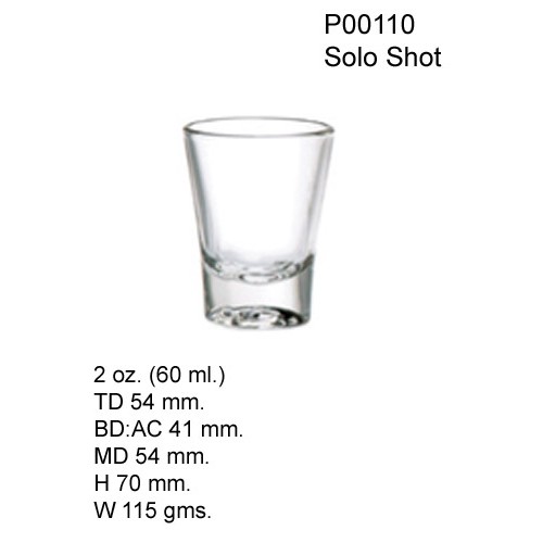 Gelas Sloki Shot Glass Solo Shot Ocean 60ml Shopee Indonesia