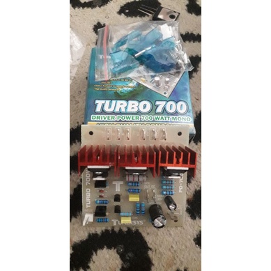 Driver Power Tunersys Turbo PD700 700W pcb fiber TR Toshiba 4 Set