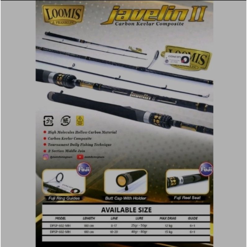 JORAN LOOMIS JAVELIN II 180