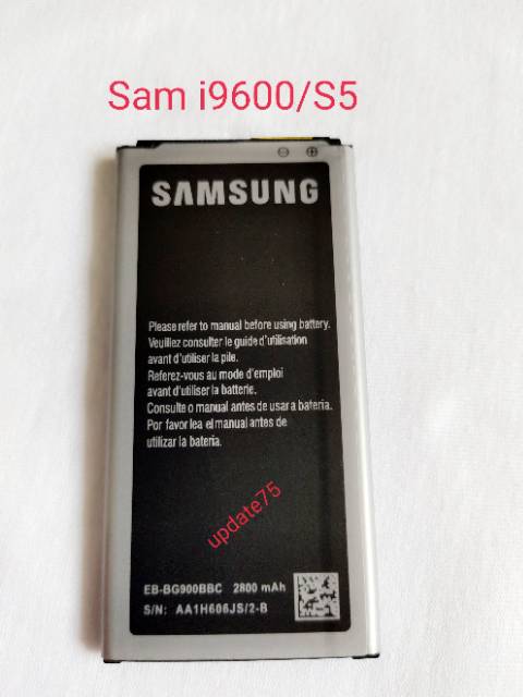 Baterai Samsung S5 i9600  EB-BG900BBC original