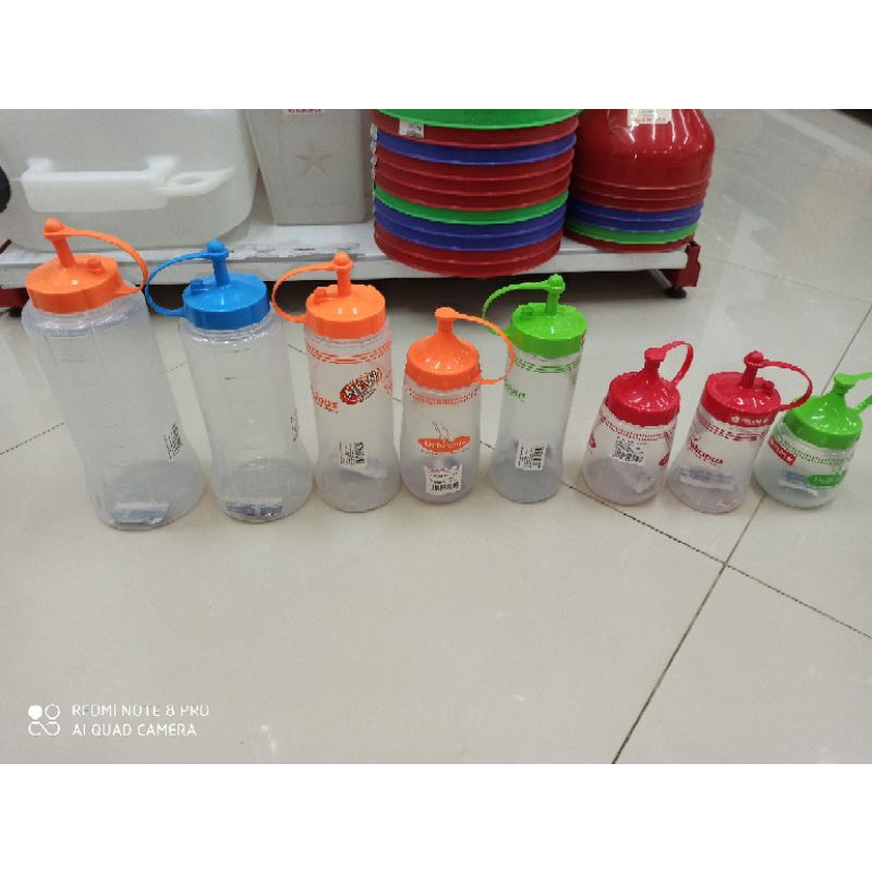 BOTOL KECAP PLASTIK, LION STAR