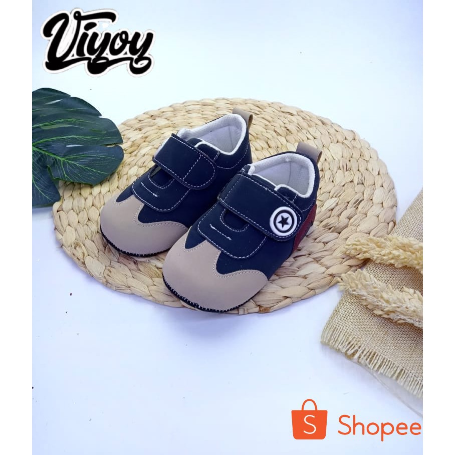 Sepatu baby 1 tahun ke bawah Kekinian murah dan elgan