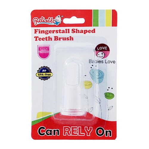 

Relaible Fingerstall Shaped Teeth Brush - PING PONG