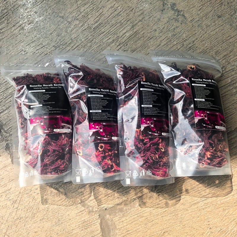 BUNGA ROSELLA MERAH KERING / TEH ROSELLA HIBISCUS TEA