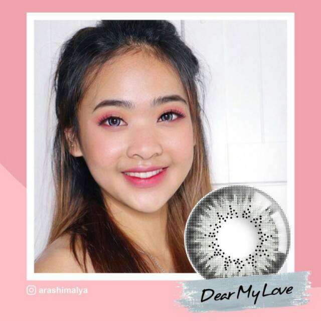 SOFTLENS X2 BABE DEAR MY LOVE / GREY MINUS 0,50 S,D -6,00