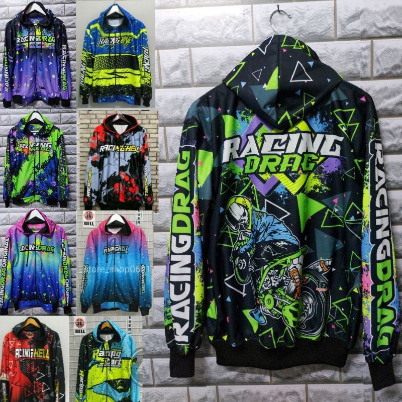 Jaket Racing Hell/Jaket racing star/jaket racing star