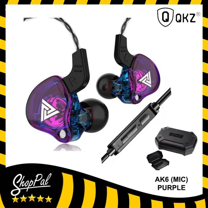Qkz Ak6 (Mic) Original Headset Earphone Bass