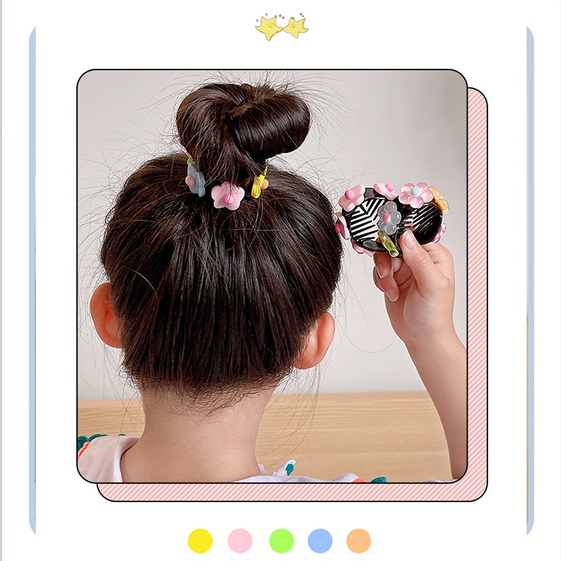 Jepit Rambut Anak Perempuan Korea Motif Strawberry Jedai Ponytail Fashion Akseosoris Kekinian AK240