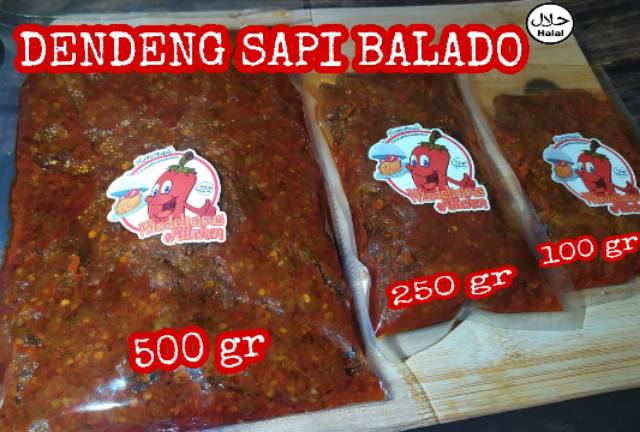 DENDENG BALADO SAPI FRESH HALAL