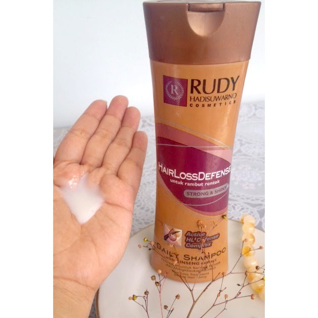 Rudy Hadisuwarno Hair loss 200ml Defense Shampoo Conditioner rudi Gingseng Rudy Hadi suwarno